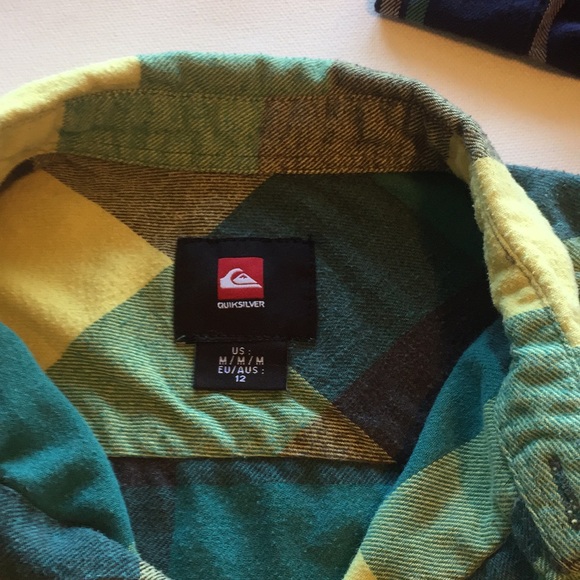 Quicksilver Flannel Shirt - Picture 2 of 4